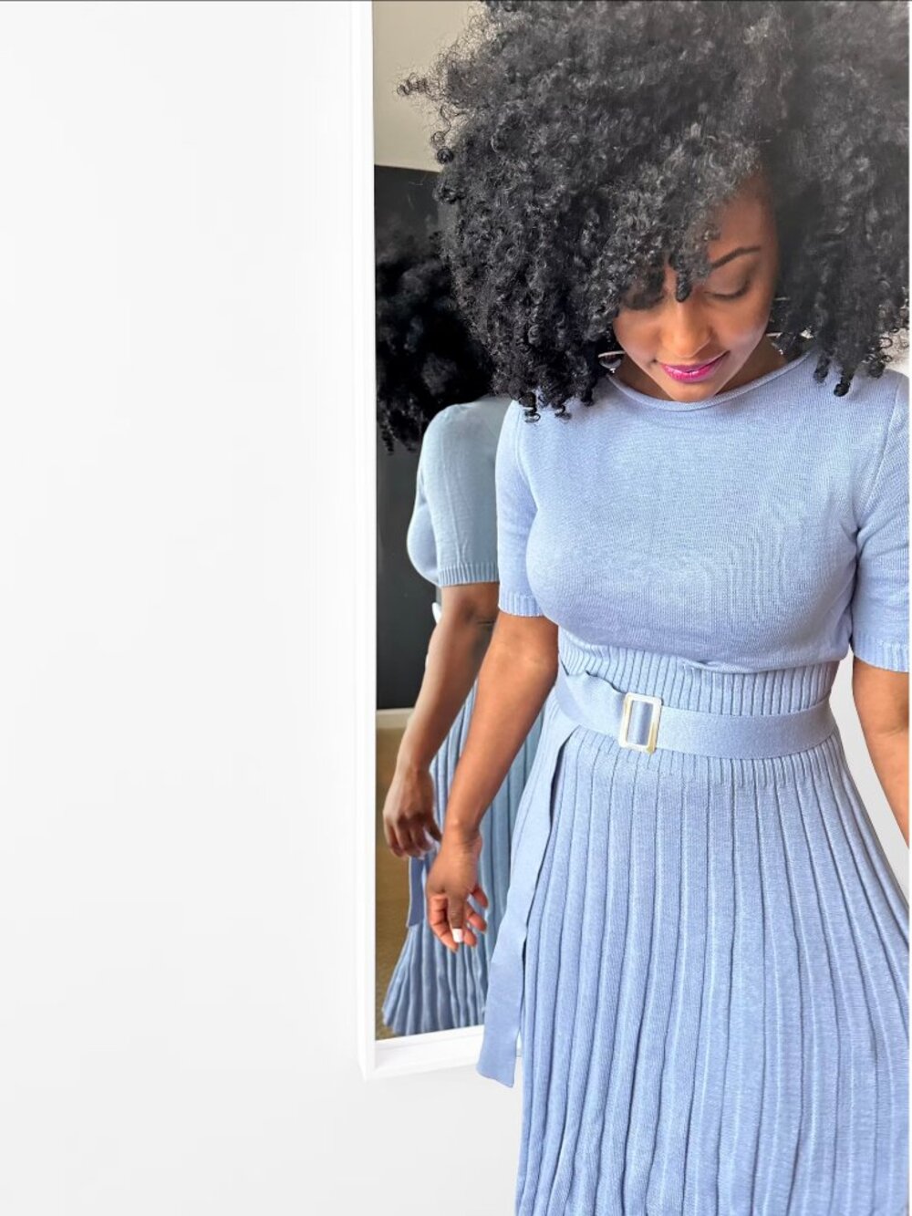 Esmee Loves Fashion Blue Midi Dress